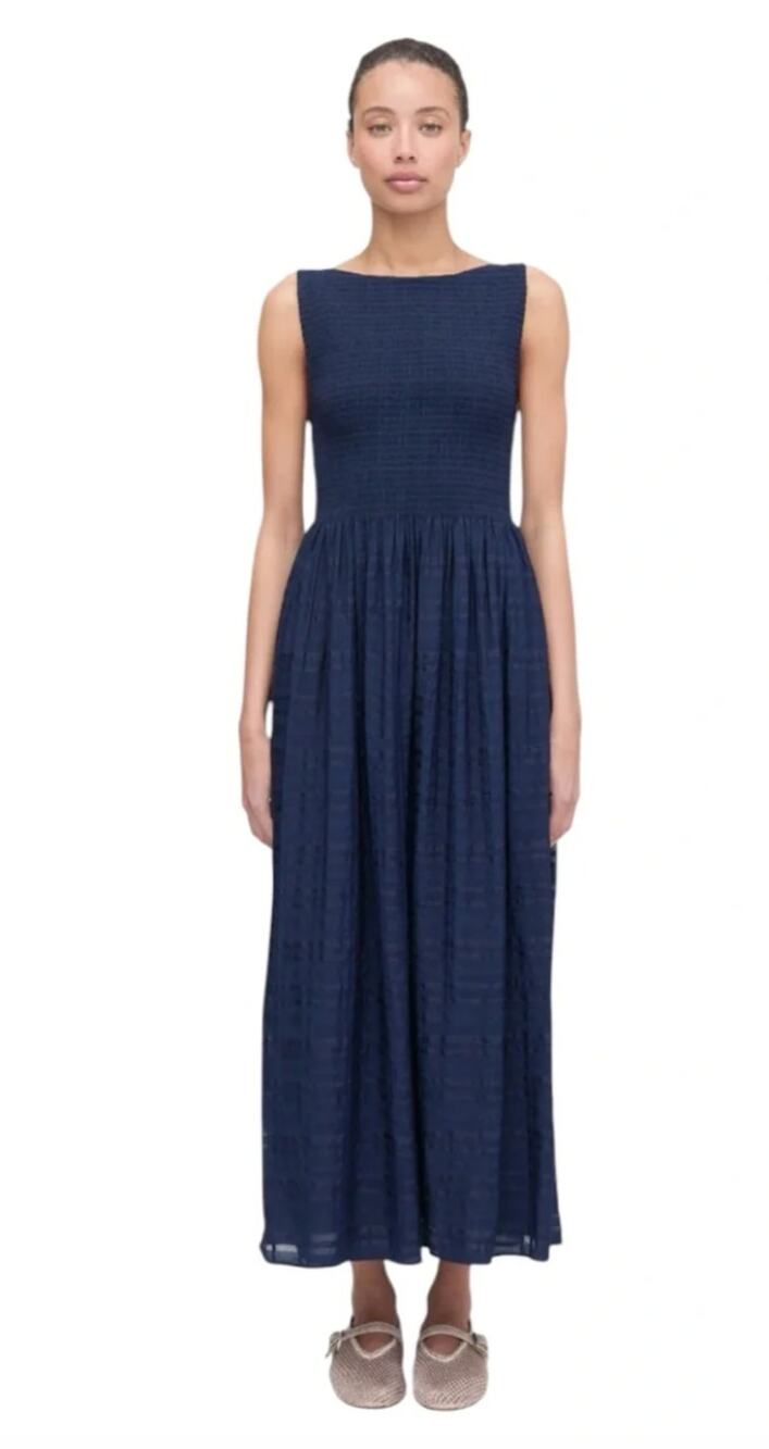 Hill House Cosima Nap dress Navy XS